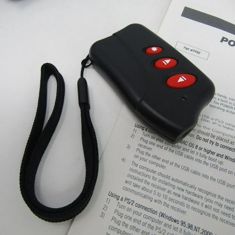 Honeywell PowerPresenter RF Wireless Presentation Remote & Receiver USB/PS2 Kit